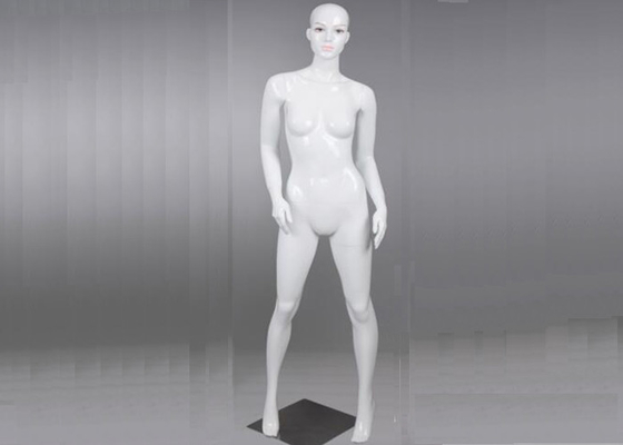 Sexy Make Up Fiberglass Female Clothing Mannequin , Full Body Woman Mannequin supplier